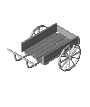 Wooden cart