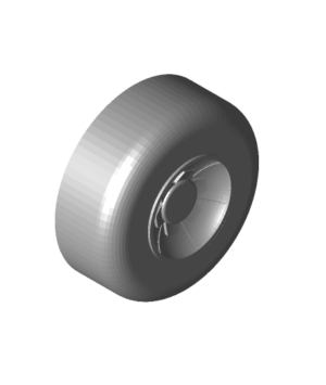 Mini Animated Series Batmobile Wheel