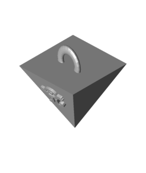 Yugioh Millenium Puzzle frankly built stl