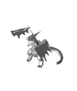 Mega Charizard Y stl