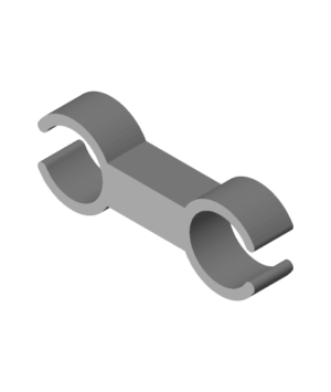 Train Double Male Connector V