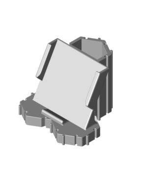 TidyDesk Modular Desk Organizers Iteration Variant Post It Pad NoahMillerDesign