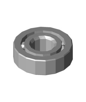 K ULTRA CORROSION RESISTANT SS BALL BEARING step prt STL