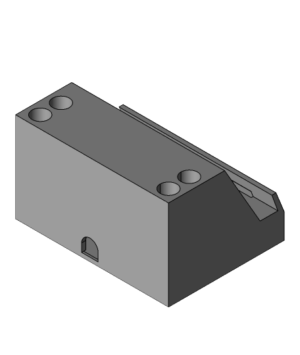 Cellphone Holder with builtin charging cable port V