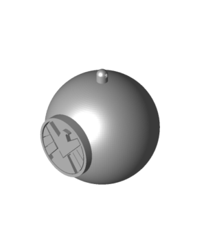 Shield Ornament christmas