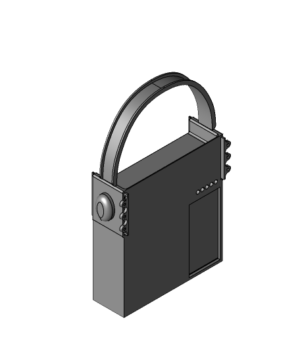 TidyDesk Larger heaphone holder IMPROVED Improved Iteration original