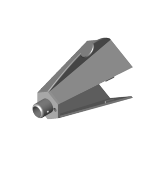 LED STAFF   Main Electronics Enclosure Body with Spline V