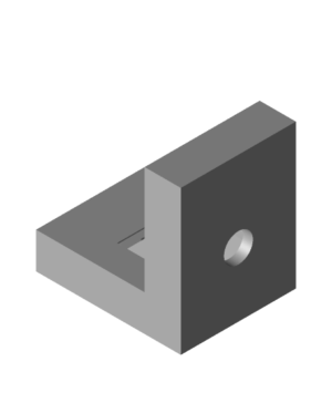 Brackets Corner and D Printer enclosure or boxes deg nuts reinforced