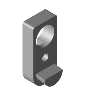 smart gun rear block STL