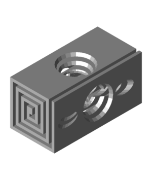 Curious Box STL Multi part