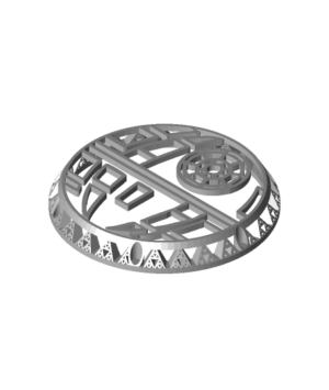 DPNSpeakerCover DeathStarDetail stl