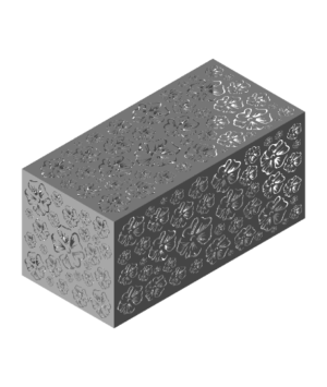 Flowers Box    complete stl