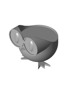 Google assistant holder tweety STL  PDOhomedevice