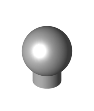 Knobball stl