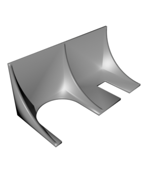 Razor and shaving brush holder