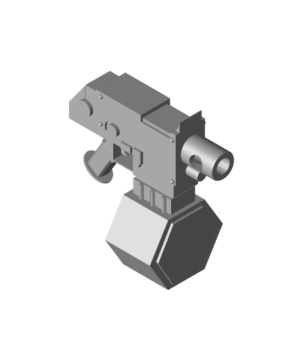 FHW  Jupiter Pattern Bolt Pistol with Drum Magazine  Cosplay