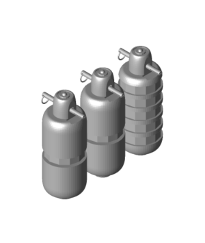 FHW  The Baldie Grenade v  set  Cosplay Grenades