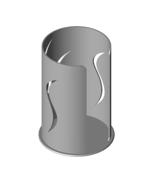 cotton pad holder stl