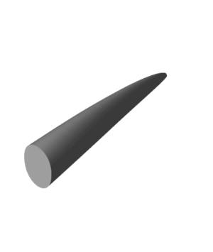 trex skull jaw tooth smaller STL