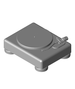Turntable stl