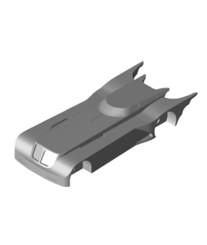 Mini Animated Series Batmobile Main