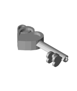 FHW  Heart key full body