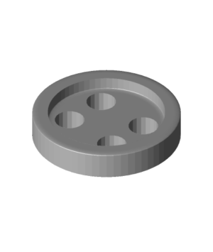 FHW  Simple  shirt button v