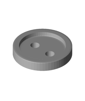 FHW  Simple  shirt button v   hole