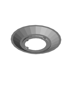 Beyblade Burst Frame Free STL – Fan Art Spinning Top Part