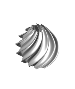 Spiral Vase Mode Free STL – Twisted Fin Decor Vase